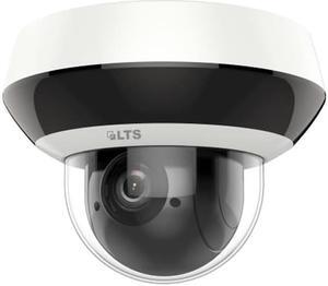 LTS Platinum PTZIP204W-X4IR HD IP 4MP 4x Optical Zoom WDR 66ft IR Small Vandan Proof Dome PTZ LTPTZIP204W-X4IR