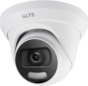 LTS Platinum CMHT1722NW-28CF TVI/AHD/CVI/CVBS 2MP 2.8mm 247 Full Color WDR Dome Turret Camera LTCMHT1722NW-28CF