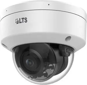 LTS CMIP7C82WI-28MDA IP 8MP 2.8mm Dual Illumination 24/7 Color WDR Mic Dome Camera LTCMIP7C82WI-28MDA