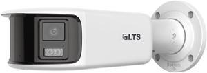 LTS Platinum CMIP9C8PW-SDL IP 8MP Panoramic 24/7 Color Strobe Light Deep Learn Bullet Camera LTCMIP9C8PW-SDL