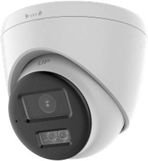 LTS Platinum CMHT1722-28LS TVI 2MP 2.8mm Wide Angle 131ft IR 2 Way Audio Siren Turret Camera LTCMHT1722-28LS