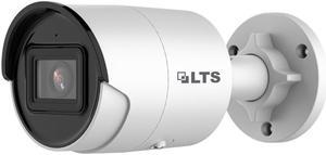 LTS Platinum CMIP8382W-28MDA IP 4K/8MP Built-in Mic WDR Smart Human Detection Bullet Camera LTCMIP8382W-28MDA