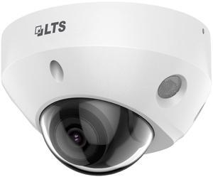 LTS Platinum CMIP3182W-28SDA IP 8MP 98ft Smart Light Wide Len Ai Detection Vandal Dome Camera LTCMIP3182W-28SDA
