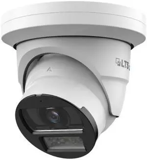 LTS Pro-X LXIP3C82WI-28MDA IP 8MP 2.8mm 98ft WDR Ai Smart Dual Light Mic NDAA Dome Camera