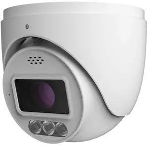 ENS Titanium IP-5IRD8C2H5-28-PA 8MP/4K IP 2.8mm 98ft Full Color LED WDR NDAA Mic Dome Camera