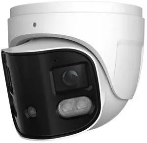 ENS Titanium IP-5DT8E3B-28 8MP/4K IP 98ft IR WDR Blue Red Light Panoramic NDAA Dome Camera ENS Titanium IP-5DT8E3B-28 8MP/4K IP 98ft IR WDR Blue Red Light Panoramic NDAA Dome Camera