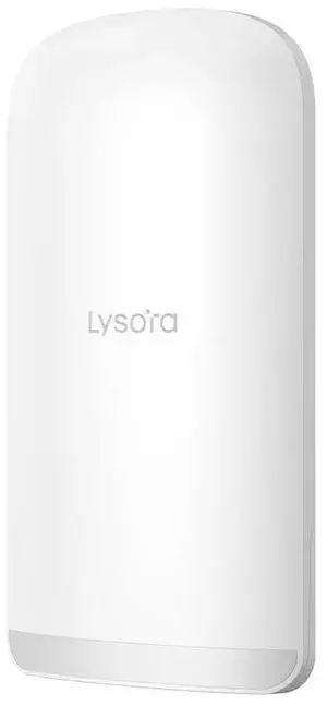 Lysora CPE3-P 5GHz Outdoor Wireless Bridge with PoE Out, 13dBi Antenna, 867Mbps, 1.86 Mile Range, 3x Fast Ethernet Ports, IP55, Adapter and Injector Included, NDAA Compliant Lysora CPE3-P 5GHz Outdoor Wireless Bridge with PoE Out, 13dBi Antenna, 867Mbps, 1.86 Mile Range, 3x Fast Ethernet Ports, IP55, Adapter and Injector Included, NDAA Compliant