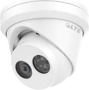 LTS CMIP3342W-28MA HD IP 4MP 2.8mm Lens Built-in Mic WDR 100ft IR Turret Dome Camera