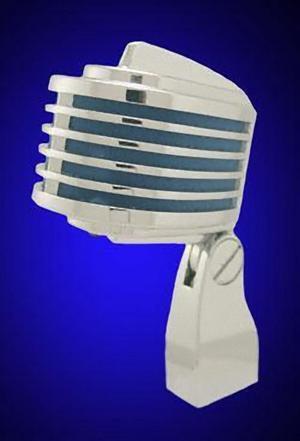 Heil Sound FIN Microphone with Blue LEDs Driven From Phantom Power