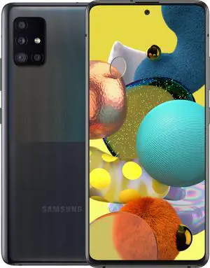 Samsung Galaxy A51 5G A516U 128GB GSM/CDMA Unlocked (USA Version) - Prism Cube Black