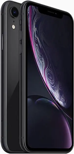 Refurbished Apple iPhone XR 64GB Fully Unlocked (Verizon + Sprint + GSM Unlocked) - BAD CAMERA - Black / Grade C