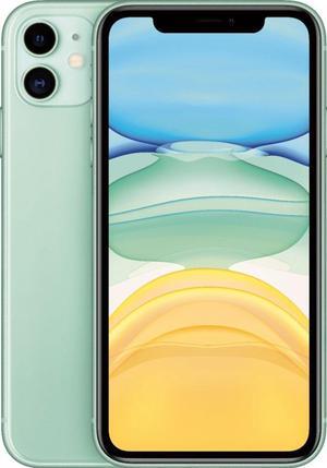 Apple iPhone 11 128GB, Refurbished Unlocked Cell Phone, Green - Very Good Condition (Grade B)
