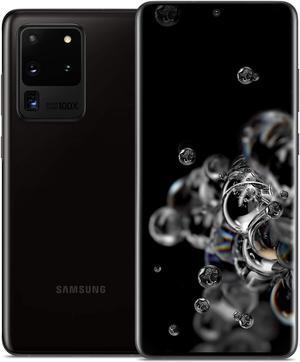 Samsung Galaxy S20 Ultra G988U 128GB GSM/CDMA Unlocked  Android SmartPhone (US Version) (USA Version) - Cosmic Black