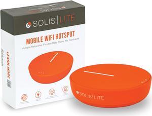 SIMO Solis Lite 4G LTE Portable Wi-Fi Mobile Hotspot with 1GB Data Included, Local & International Coverage Router, Multi-Carrier Access (Includes a Lifetime Data of 250MB)