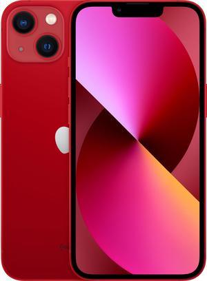 Apple iPhone 13 Mini 128GB, Refurbished Unlocked Cell Phone, Red - Very Good Condition (Grade B)