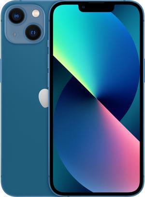 Apple iPhone 13 Mini 256GB, Refurbished Unlocked Cell Phone, Blue - Very Good Condition (Grade B)