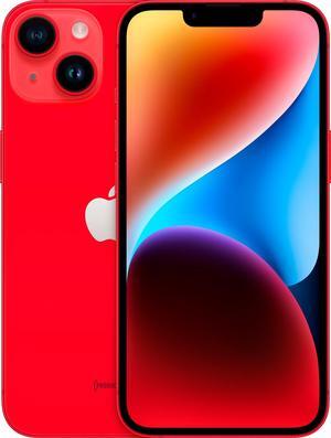 Apple iPhone 14 Plus 256GB, Refurbished Unlocked Cell Phone, Red - Very Good Condition (Grade B)