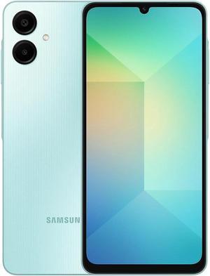 Samsung Galaxy A06 A065M 128GB Dual-SIM GSM Unlocked Android Smartphone - Light Green (Latin America Version)