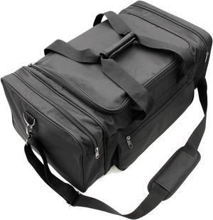 CASEMATIX All-in-One Rugged Duffel Bag Carrier with Custom Foam Padding Designed Compatible with XBOX Series X Gaming Console and Accessories