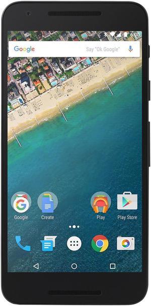 LG Google Nexus 5X LG-H791 16GB (No CDMA, GSM only) Factory Unlocked 4G/LTE Smartphone - Carbon Black