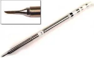 HAKKO T15-C1 Soldering Tip, Bevel, 1mm x 12mm, For Use With Mfr. No. FM-2027