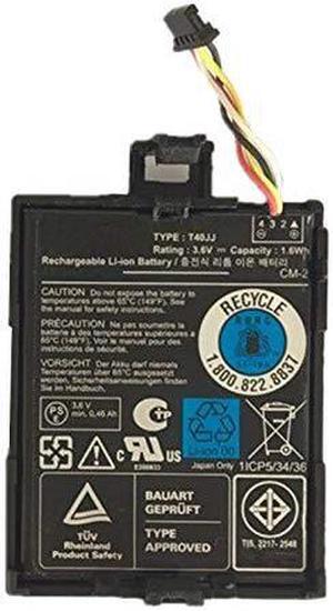 3.6V 1.6Wh 500mAh 70K80 H132V T40JJ Laptop Battery for DELL PERC RAID H710 H710P H730 H810 H830