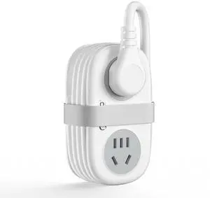 ORICO Travel Power Strip, 4 Outlets 3 USB Ports (1 USB C) with 4FT Wrapped Short Extension Cord, Compact Power Strip for Hotel Travel Cruise Ship Essentials Dorm Room Essentials