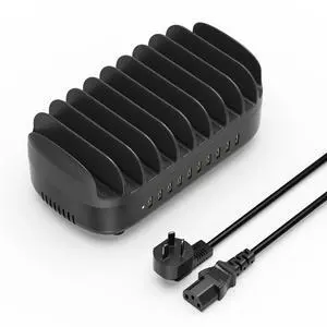 ORICO 120W Charging Station for Multiple Devices, 10-Ports USB Charging Docking Organizer Station, Multi USB Charging Station Compatible with iPad, Tablet, Kindle, Airpods and Cell Phone ORICO 120W Charging Station for Multiple Devices, 10-Ports USB Charging Docking Organizer Station, Multi USB Charging Station Compatible with iPad, Tablet, Kindle, Airpods and Cell Phone