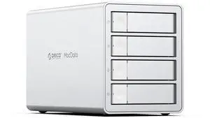 ORICO 4Bay RAID External Hard Drive Enclosure USB3.0 for 2.5/3.5 Inch SATA HDD/SSD up to 5X 22TB Supports RAID 0/1/3/5/10/JBOD/Clone/ClearMode