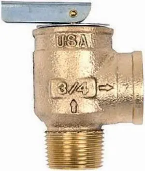 Conbraco Industries Water Relief Valve,3/4",30psig,535000Btu  10-407-05