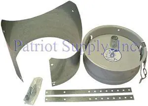 FIELD CONTROLS 8"MG1 Draft Control,50.3 N Capcty,7 to 8in dia