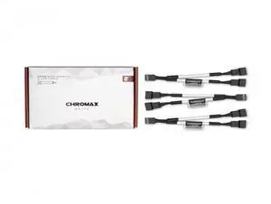 Noctua NA-SYC1 Chromax.White 11cm 4Pin PWM Fan Power Splitter Cables (3 Pack)