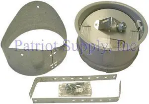 Field Controls 02723101 7RC 7" RC Barometric Draft Control For Oil Wood or Coal – Residential and Commercial