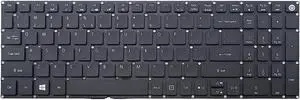 New US Black Laptop Keyboard (without frame) For Acer P/N: LV5T_A51B NKI151303P 0KN1-0T1CF12 PK131NX1A20 LV5T_A50B NKI151300W NK.I1513.00W PK131FZ1A20 AEZRTK00010 English Keyboard