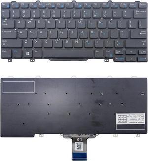 New US Black English Laptop Keyboard (without frame) For Dell Latitude 12 7275 Premier XPS 12 9250 Premier PK1313O3A00 SG-63200-XUA SN7231 0VW71F