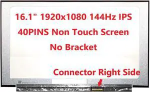FULLCOM NW 16.1 Inches Screen Compatible with Pavilion 16-A0032DX Also fit NV161FHM-NH0 N161HCA-GA1 NV161FHM-NY1 NV161FHM-NY2 NV161FHM-NY3 Laptop Repl