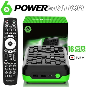 BuzzTV P6 PowerStation 16GB/128GB Android 13 8K Streaming TV Box Media Player BuzzTV P6 PowerStation 16GB/128GB Android 13 8K Streaming TV Box Media Player