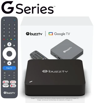 BuzzTV G-Series Google TV Set Top Box BuzzTV G-Series Google TV Set Top Box