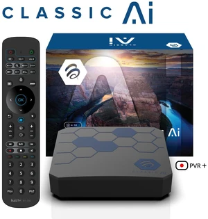 BuzzTV Classic AI Android TV Box | 4GB DDR5 RAM | 64GB Storage | AI 4K Upscaling BuzzTV Classic AI Android TV Box | 4GB DDR5 RAM | 64GB Storage | AI 4K Upscaling