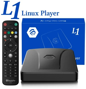 BuzzTV L1 Linux 4K OTT TV Box | Buzz 6 Lite OS Player | 2GB RAM 8GB Storage BuzzTV L1 Linux 4K OTT TV Box | Buzz 6 Lite OS Player | 2GB RAM 8GB Storage