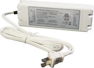 LEDUPDATES ETL LISTED Class 2, 24v 50w 2.1A Triac Dimmable LED Strip Light Power Supply Driver | 110V AC to 24V DC Transformer Adapter | Compatible with AC Wall Lutron & Leviton Dimmer