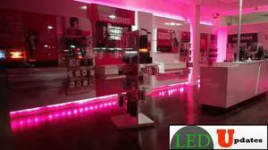 20ft magenta Super bright LED Light with UL Power supply