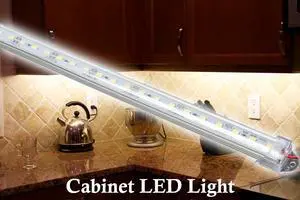 20" Showcase Under Cabinet LED LIght 3000K Warm White with Switched UL listed Power Supply