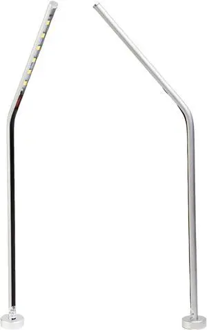 JEWELRY SHOWCASE LED POLE LIGHT MODEL FY-45 SILVER 6000K