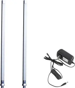 JEWELRY SHOWCASE LED POLE LIGHT MODEL FY-40 SILVER 6000K