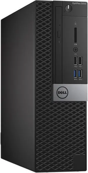 Dell OptiPlex 5050 SFF PC - Intel Core i7 6700 6th Gen 3.40 GHz 16GB 256GB SSD DVD-RW Windows 10 Pro 64-Bit
