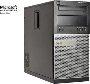 Dell OptiPlex 9020 MT PC - Intel Core i5 4570 4th Gen 3.20 GHz 8GB 500GB HDD DVD-RW Windows 10 Pro 64-Bit - Wifi