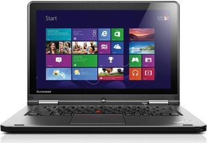 Lenovo ThinkPad S1 Yoga 12 12.5-in Refurb Laptop - Intel Core i3 5005U 5th Gen 2 GHz 4GB 128GB SSD Windows 10 Pro 64-Bit - Bluetooth, Webcam, Touchscreen