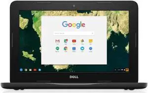Dell Chromebook 11 3180 11.6-in Laptop - Intel Celeron N3060 1.60 GHz 4GB 16GB eMMC Chrome OS