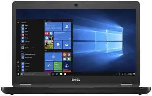 Dell Latitude 5480 14.0-in Laptop - Intel Core i5 6440HQ 6th Gen 2.60 GHz 8GB 256GB SSD Windows 10 Pro 64-Bit - Bluetooth, Webcam, Grade B